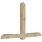 Ekena Millwork Eugene Rough Sawn Timber Gable Bracket, Douglas Fir, 84"W x 53"H x 6"D x 6"F, 15/12 Pitch GBW084X53X0606EUG00RDF - alternate 2